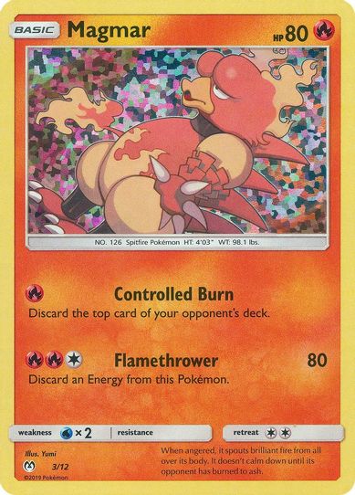Magmar (3/12) [McDonalds Promos 2019]