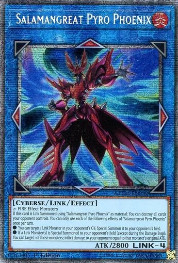 Salamangreat Pyro Phoenix (Starlight Rare) (CHIM-EN039) [Chaos Impact]