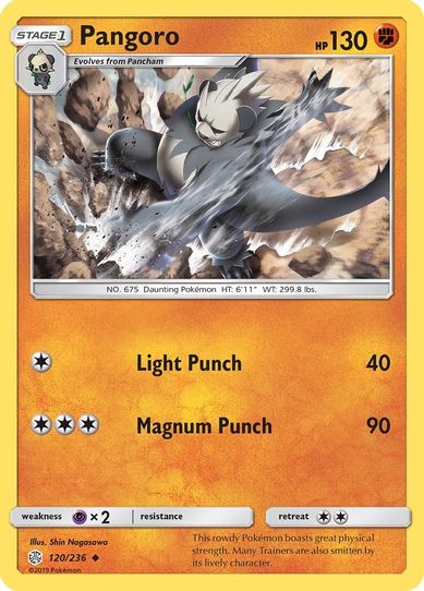 Pangoro (120/236) [Sun & Moon: Cosmic Eclipse]