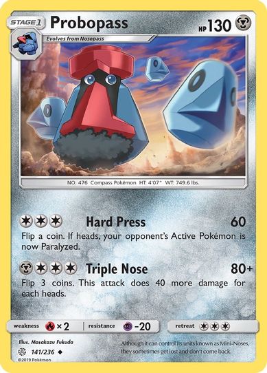 Probopass (141/236 ) [Sun & Moon: Cosmic Eclipse]