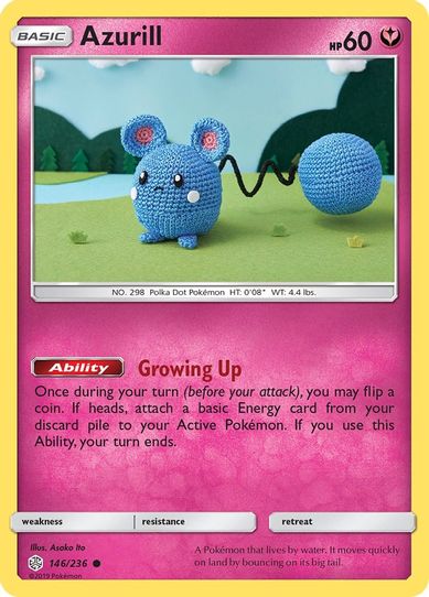 Azurill (146/236 ) [Sun & Moon: Cosmic Eclipse]