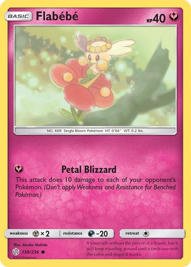 Flabebe (150/236 ) [Sun & Moon: Cosmic Eclipse]