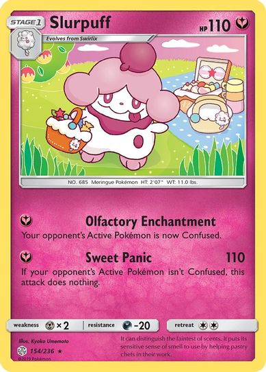Slurpuff (154/236 ) [Sun & Moon: Cosmic Eclipse]