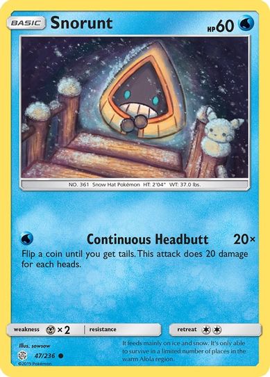 Snorunt (47/236 ) [Sun & Moon: Cosmic Eclipse]