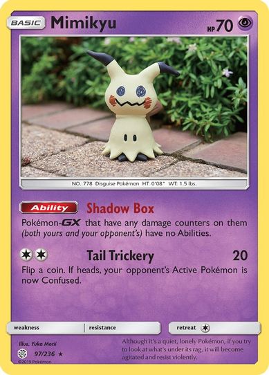 Mimikyu (97) (97/236) [Sun & Moon: Cosmic Eclipse]