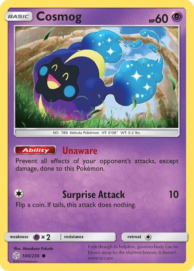 Cosmog - 100/236 (100/236) [Sun & Moon: Cosmic Eclipse]