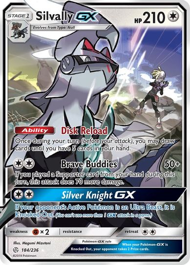 Silvally GX (184/236) [Sun & Moon: Cosmic Eclipse]