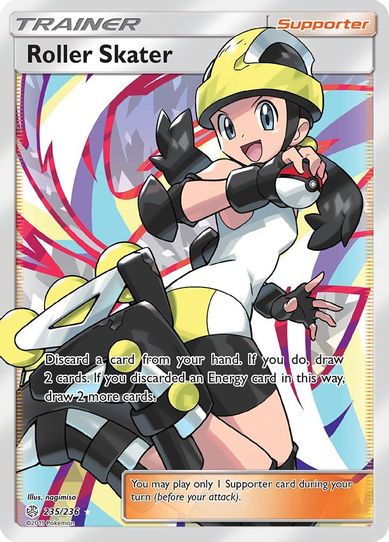 Roller Skater (Full Art) (235/236) [Sun & Moon: Cosmic Eclipse]