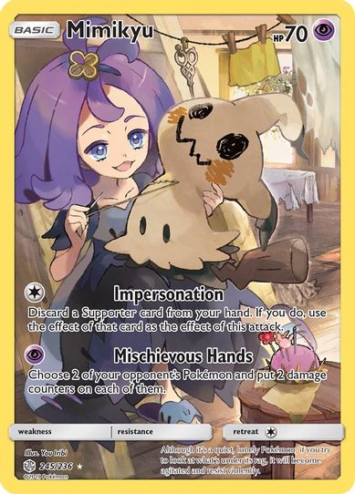 Mimikyu (Secret) (245/236) [Sun & Moon: Cosmic Eclipse]