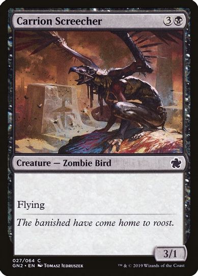 Carrion Screecher (27) [Magic Game Night 2019]