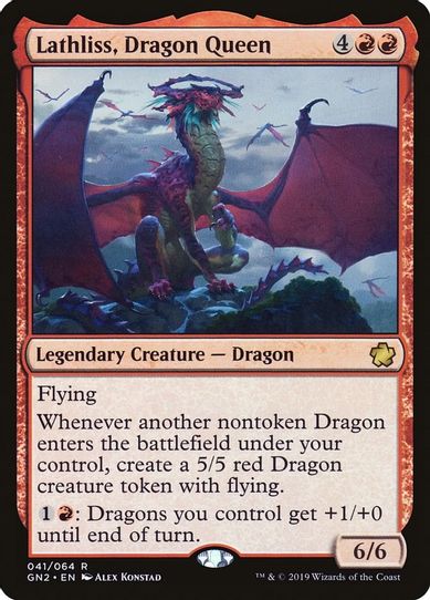 Lathliss, Dragon Queen (41) [Magic Game Night 2019]