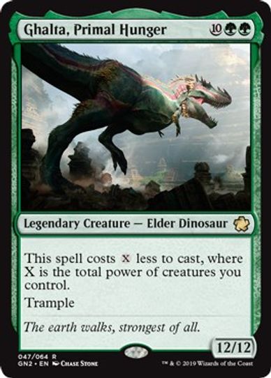 Ghalta, Primal Hunger (47) [Magic Game Night 2019]
