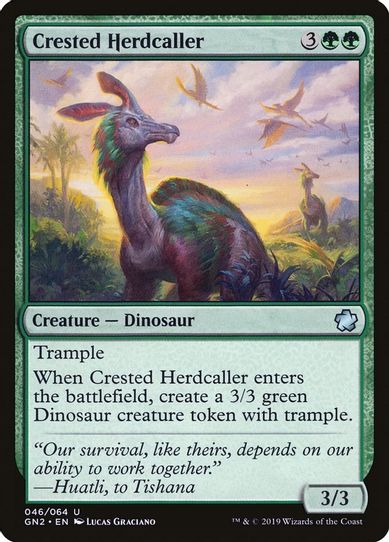 Crested Herdcaller (46) [Magic Game Night 2019]