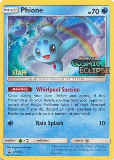 Phione - SM (Prerelease Promo) [Staff] (SM220) [SM Promos]