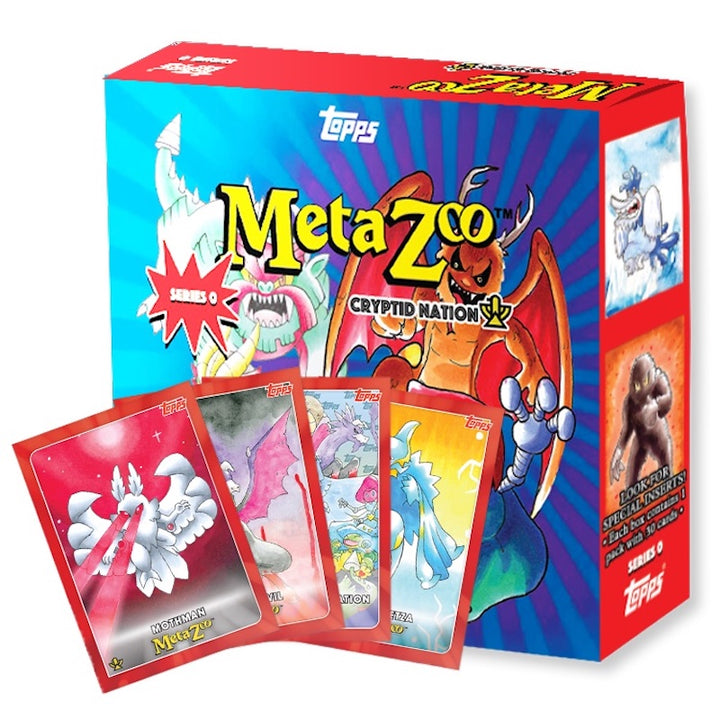 2021 Topps MetaZoo Cryptid Nation Series 0 Box - Contains 1 30-Card Pack