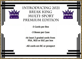 2021 Break King Multi-Sport Premium Edition Box