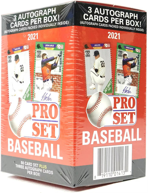 2021 LEAF PRO SET BASEBALL 53 CT. HOBBY BLASTER BOX