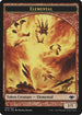 Elemental // Emblem - Serra the Benevolent Double-sided Token [Modern Horizons]