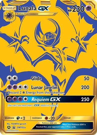 Lunala GX - SMa (SM103a) [SM Promos]