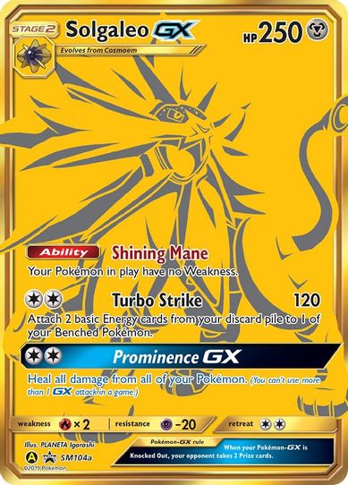 Solgaleo GX - SMa (SM104a) [SM Promos]