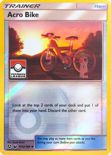Acro Bike 123a/168 (League Promo) [League & Championship Cards]