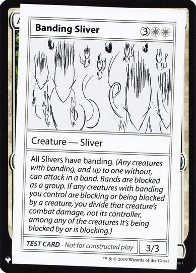 Banding Sliver [Mystery Booster: Convention Edition Exclusives]
