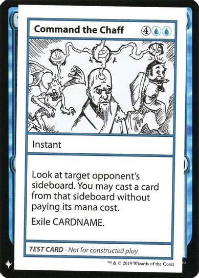 Command the Chaff [Mystery Booster: Convention Edition Exclusives]