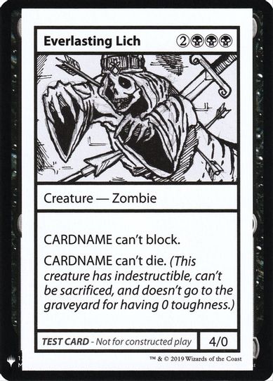 Everlasting Lich [Mystery Booster: Convention Edition Exclusives]