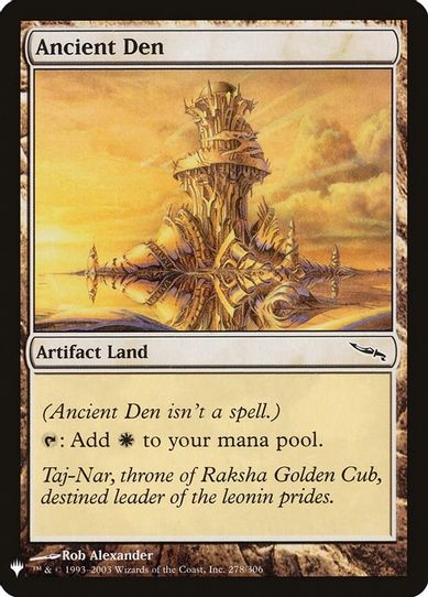 Ancient Den (278) [Mystery Booster Cards]