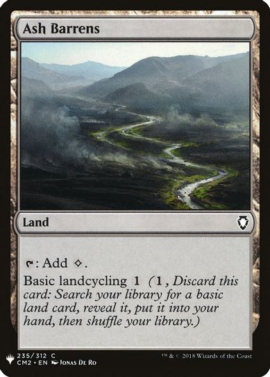 Ash Barrens (235) [Mystery Booster Cards]