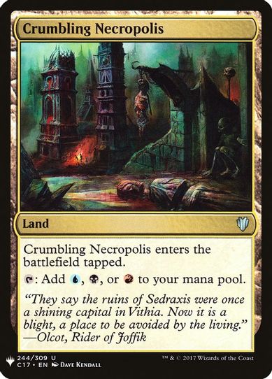Crumbling Necropolis (244) [Mystery Booster Cards]