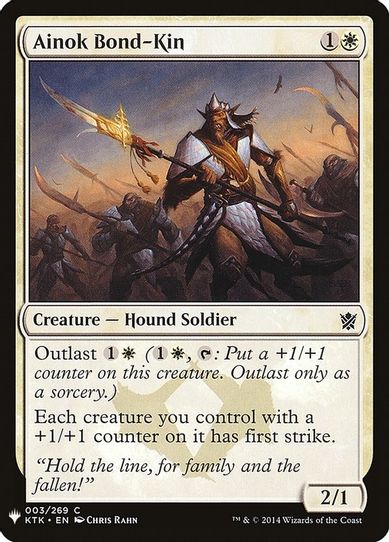 Ainok Bond-Kin (3) [Mystery Booster Cards]