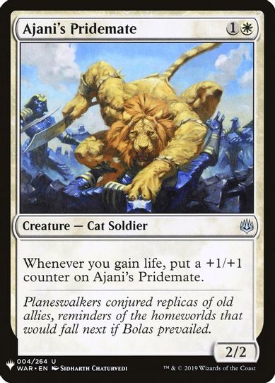 Ajani's Pridemate (4) [Mystery Booster Cards]