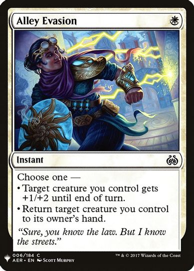 Alley Evasion (6) [Mystery Booster Cards]