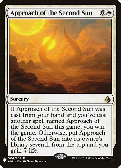 Approach of the Second Sun (4) [Mystery Booster Cards]