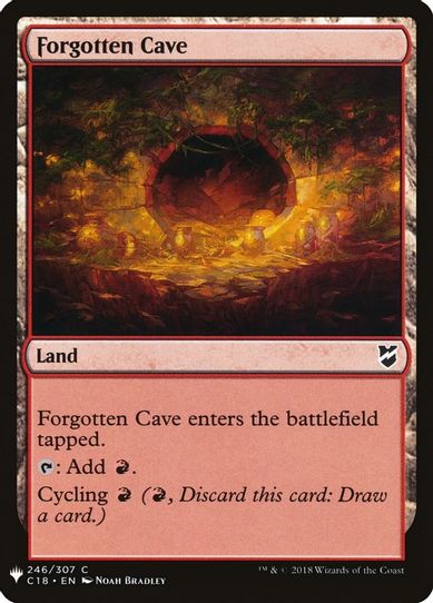 Forgotten Cave (246) [Mystery Booster Cards]