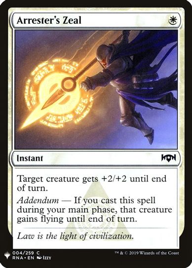 Arrester's Zeal (4) [Mystery Booster Cards]