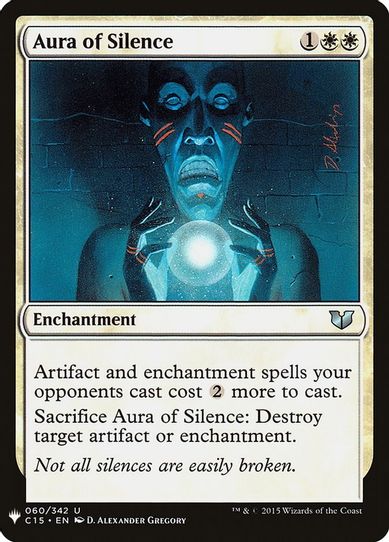 Aura of Silence (60) [Mystery Booster Cards]
