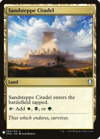 Sandsteppe Citadel (264) [Mystery Booster Cards]