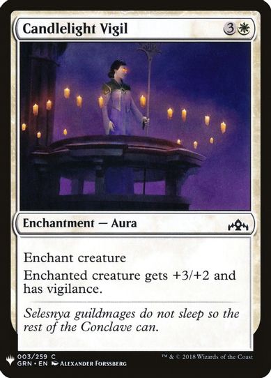 Candlelight Vigil (3) [Mystery Booster Cards]