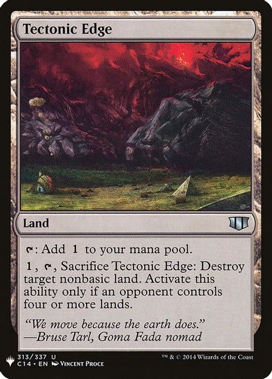 Tectonic Edge (313) [Mystery Booster Cards]