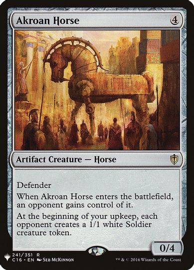 Akroan Horse (241) [Mystery Booster Cards]