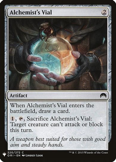 Alchemist's Vial (220) [Mystery Booster Cards]