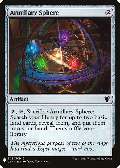 Armillary Sphere (203) [Mystery Booster Cards]