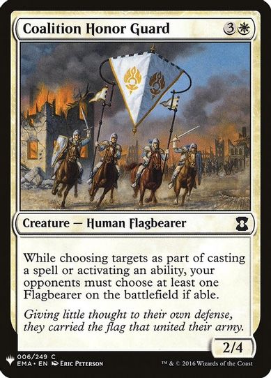 Coalition Honor Guard (6) [Mystery Booster Cards]