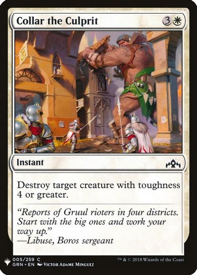 Collar the Culprit (5) [Mystery Booster Cards]