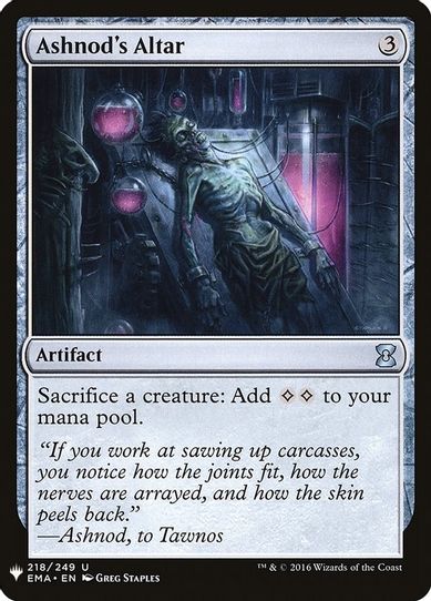 Ashnod's Altar (218) [Mystery Booster Cards]