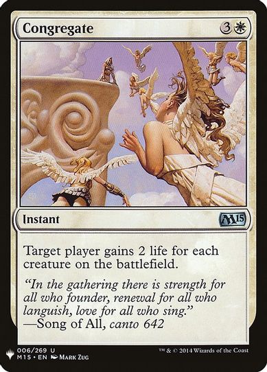 Congregate (6) [Mystery Booster Cards]