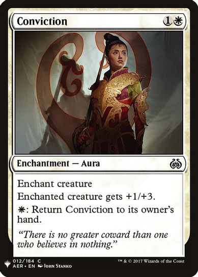 Conviction (12) [Mystery Booster Cards]