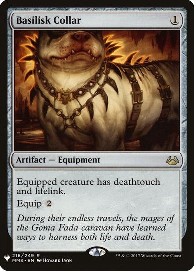 Basilisk Collar (216) [Mystery Booster Cards]